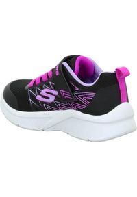 skechers - Buty do chodzenia dla dzieci Skechers Bold Delight. Zapięcie: rzepy. Kolor: czarny. Materiał: materiał, syntetyk. Szerokość cholewki: normalna. Sport: turystyka piesza