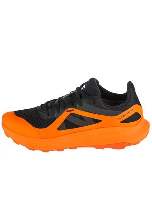 salomon - Buty trekkingowe męskie Salomon Ultra Flow Gtx. Zapięcie: sznurówki. Kolor: wielokolorowy. Materiał: syntetyk, tkanina, materiał. Szerokość cholewki: normalna. Sport: turystyka piesza
