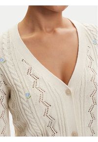 only - ONLY Kardigan Mist 15363392 Beżowy Slim Fit. Kolor: beżowy. Materiał: syntetyk #4