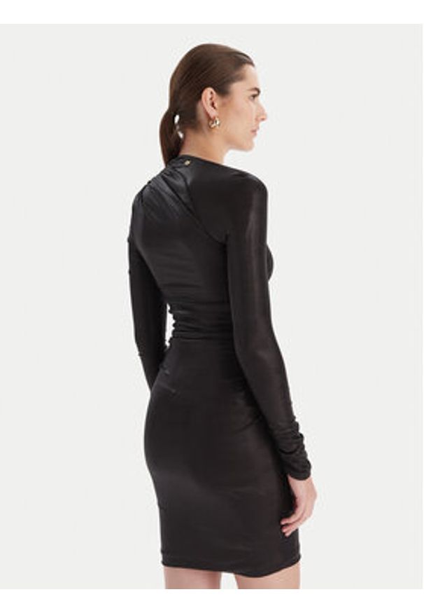 Marciano Guess Sukienka koktajlowa 5BGK39 6340A Slim Fit. Kolor: czarny. Materiał: syntetyk. Styl: wizytowy