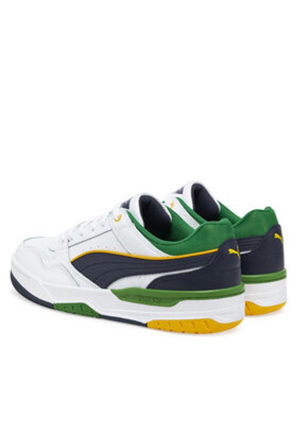 Puma Sneakersy Rebound Retro 400197 07 Biały. Kolor: biały. Materiał: skóra