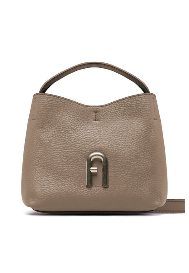 Furla Torebka Primula WB00780-BX0041-1257S-9-036-20-IT-B Brązowy. Kolor: brązowy. Materiał: skórzane