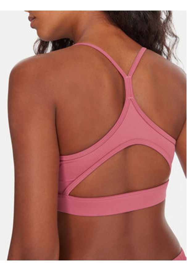 Reebok Biustonosz sportowy RK25182CCW Różowy. Kolor: różowy. Materiał: syntetyk