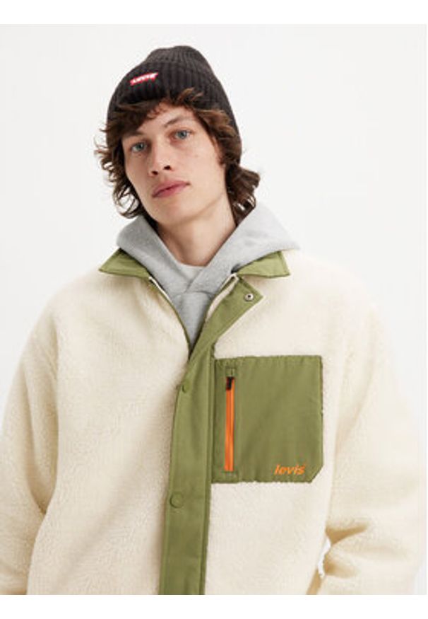 Levi's® Kurtka przejściowa Buchanan A5631-0002 Écru Regular Fit. Materiał: syntetyk