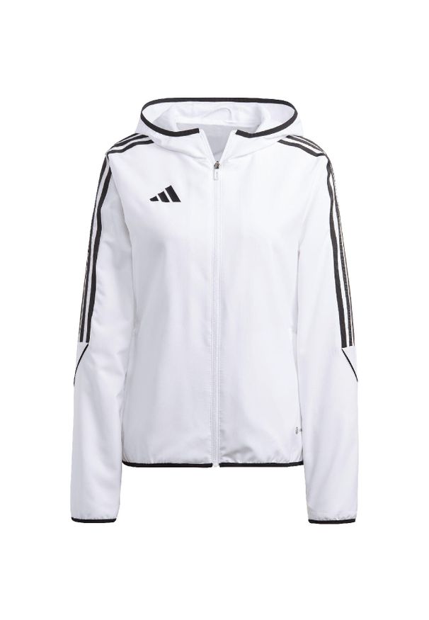 Adidas - Kurtka damska adidas Tiro 23 League Windbreaker. Kolor: biały