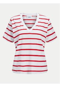 JJXX T-Shirt Annie 12257577 Biały Regular Fit. Kolor: biały. Materiał: bawełna #5
