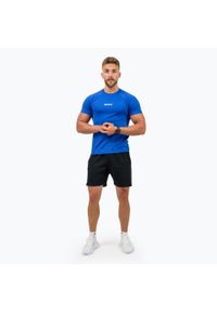 Koszulka treningowa męska NEBBIA Performance. Kolor: niebieski. Sport: fitness #1