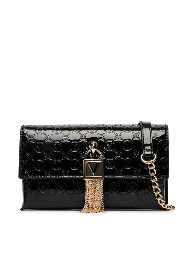VALENTINO - Valentino Torebka Emy Re VBS9IU17VER Czarny. Kolor: czarny. Materiał: skórzane