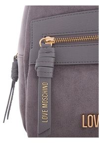 Love Moschino - LOVE MOSCHINO Plecak JC4093PP1PLD101A Beżowy. Kolor: beżowy. Materiał: materiał #6