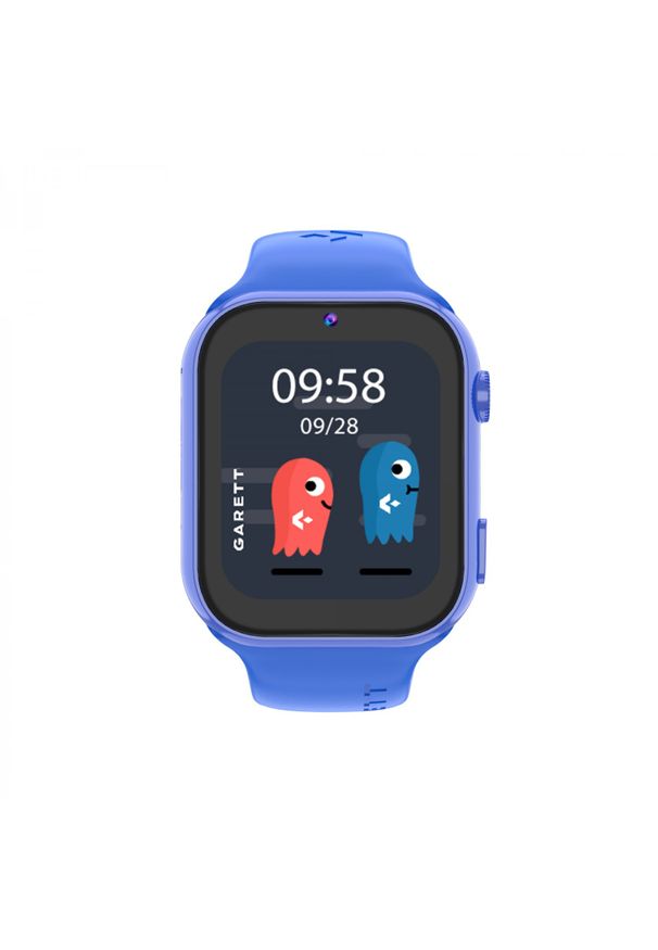 GARETT - Garett Kids Twin 2 4G niebieski. Rodzaj zegarka: smartwatch. Kolor: niebieski