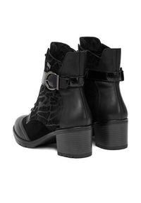 Remonte Botki CEO-D2A77-02 Czarny. Kolor: czarny. Materiał: skóra #5