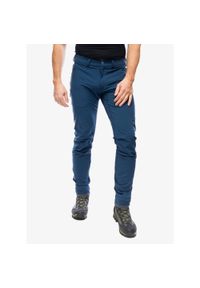 Fjällräven - Spodnie turystyczne męskie Fjallraven Bergtagen Stretch Trousers. Kolor: niebieski. Sport: turystyka piesza