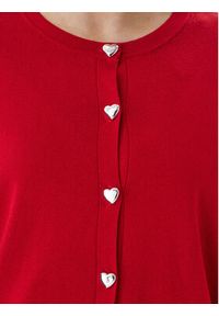 only - ONLY Kardigan Maisie 15364920 Czerwony Regular Fit. Kolor: czerwony. Materiał: wiskoza #2