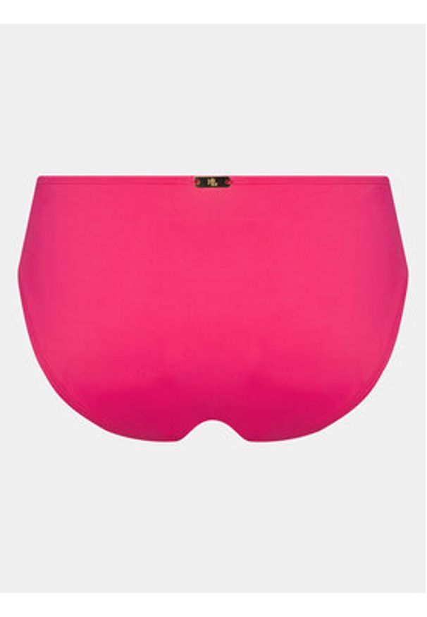 Lauren Ralph Lauren Dół od bikini 20101050 Różowy. Kolor: różowy. Materiał: syntetyk