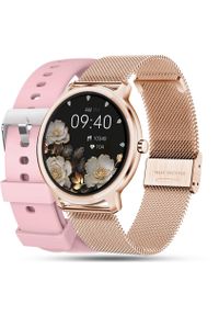 Rubicon - Zegarek SMARTWATCH RUBICON rosegold. Rodzaj zegarka: smartwatch