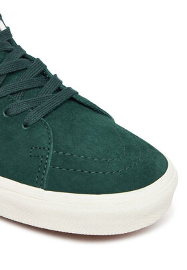 Vans Sneakersy Sk8-Hi VN000BW7EME1 Zielony. Kolor: zielony. Materiał: zamsz, skóra