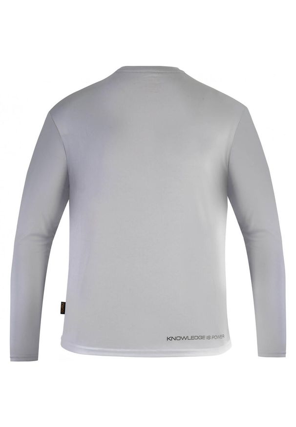GURU - Koszulka Wędkarska Przeciwsłoneczna Guru Cool Shirt Upf 50+. Kolor: szary. Długość rękawa: długi rękaw