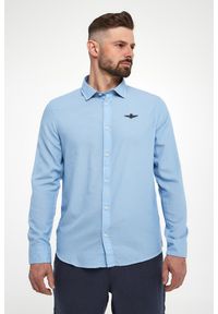 Aeronautica Militare - Koszula męska bawełniana AERONAUTICA MILIATRE. Materiał: bawełna #4