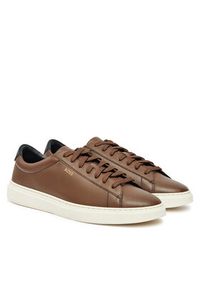 BOSS Sneakersy Kieran 50536480 Brązowy. Kolor: brązowy. Materiał: skóra #3