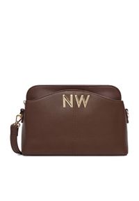 Nine West Torebka CEO-ISABELLA-S23599-1 Brązowy. Kolor: brązowy