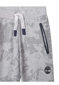 Timberland Spodnie dresowe T24C24 S Szary Regular Fit. Kolor: szary. Materiał: syntetyk #4