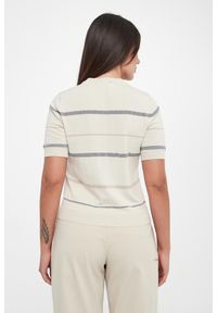 Sweter damski w paski PESERICO. Wzór: paski #4