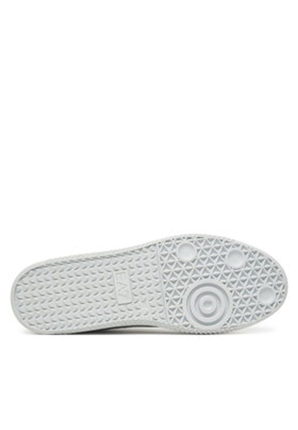 EA7 Emporio Armani Sneakersy 7X000406 AF19827 MZ336 Szary. Kolor: szary. Materiał: skóra