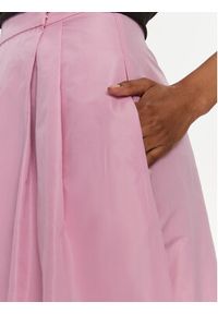 Pinko Spódnica trapezowa 100543 Y3LE Różowy Regular Fit. Kolor: różowy. Materiał: syntetyk #2