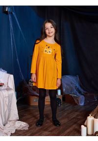 Sinsay - Sukienka mini - pomarańczowy. Kolor: pomarańczowy. Długość: mini #1