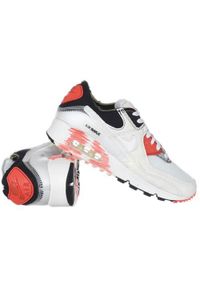 Buty do chodzenia dla dzieci Nike Air Max Iii Prm. Zapięcie: sznurówki. Kolor: biały. Materiał: guma, materiał, tkanina, syntetyk. Szerokość cholewki: normalna. Model: Nike Air Max. Sport: turystyka piesza