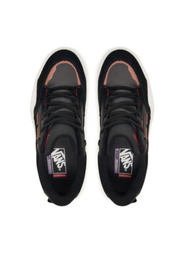 Vans Sneakersy Skate 2 Wayvee VN000D5DBFM1 Czarny. Kolor: czarny. Materiał: skóra, zamsz. Sport: skateboard