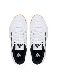 Adidas - adidas Buty halowe Ligra 8 JI1505 Biały. Kolor: biały. Materiał: materiał #3
