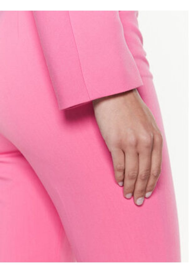 Sisley Marynarka 2OLVLW00Y Różowy Relaxed Fit. Kolor: różowy. Materiał: syntetyk