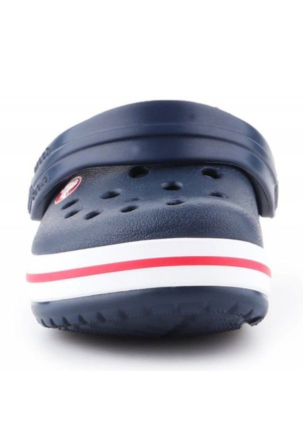 Klapki Crocs Crocband Clog Jr 204537-485 granatowe. Kolor: niebieski. Materiał: materiał