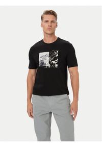 BOSS T-Shirt Te Motors 50566627 Czarny Regular Fit. Kolor: czarny. Materiał: bawełna #1