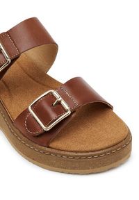 Pikolinos Klapki W9D-1505 Brązowy. Kolor: brązowy. Materiał: skóra #4