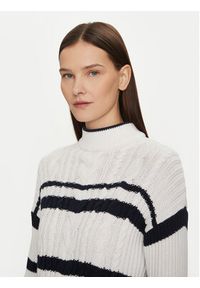 U.S. Polo Assn. Sweter WUP1099 Granatowy Relaxed Fit. Typ kołnierza: polo. Kolor: niebieski. Materiał: bawełna #3