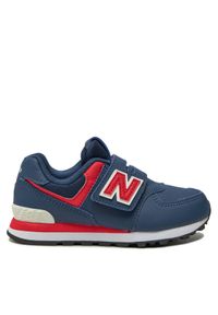 New Balance Sneakersy PV574KIK Granatowy. Kolor: niebieski. Materiał: skóra. Model: New Balance 574
