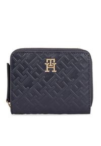 TOMMY HILFIGER - Mały Portfel Damski Tommy Hilfiger. Kolor: niebieski