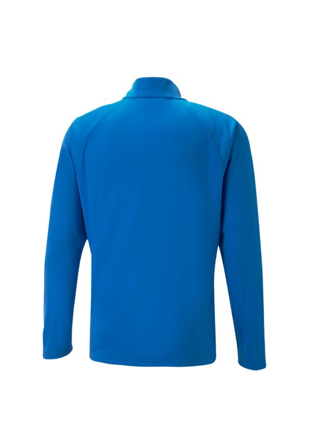 Kurtka z dresu Puma teamLIGA Graphic. Kolor: niebieski. Materiał: dresówka