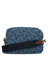 TOMMY HILFIGER - Tommy Hilfiger Torebka Popette Camera Bag Denim Flag AW0AW18610 Niebieski. Kolor: niebieski #4