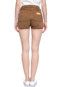 Wrangler - WRANGLER THE SHORT SADDLE BROWN W27XRJ248. Kolor: brązowy #4