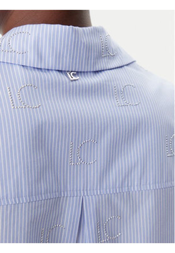LOLA CASADEMUNT Koszula LS2515014 Niebieski Regular Fit. Kolor: niebieski. Materiał: bawełna
