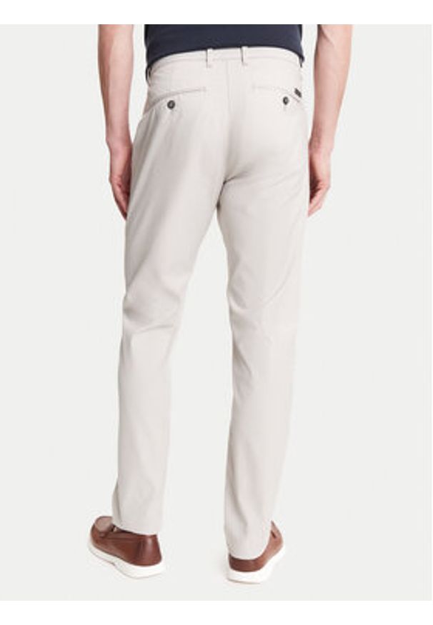Pierre Cardin Chinosy C3 33730.1060 Szary Slim Fit. Kolor: szary. Materiał: syntetyk
