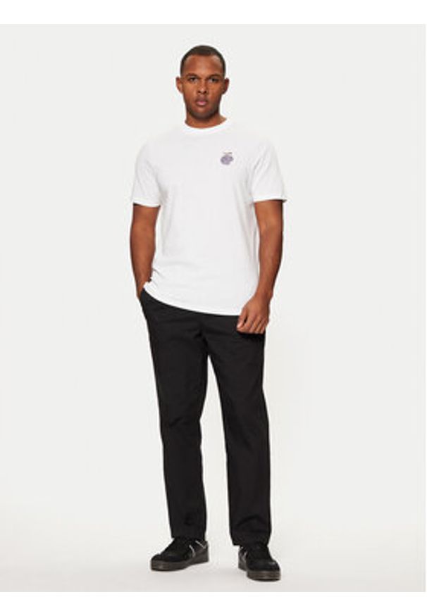 Puma T-Shirt One Piece 624665 Biały Regular Fit. Kolor: biały. Materiał: bawełna