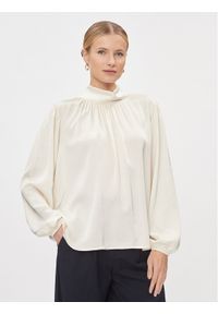 Dixie Bluzka C239Z013A Écru Loose Fit. Materiał: wiskoza