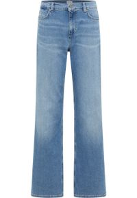 Damskie Spodnie jeansowe Mustang Style Madison Wide Denim Blue 1016554 5000 412 #3