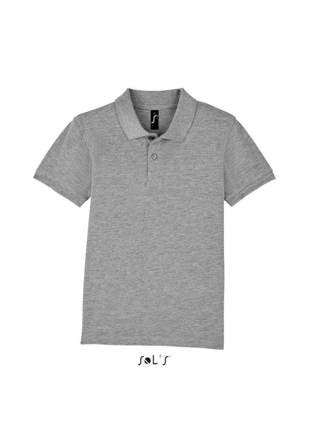 SOL'S - Koszulka polo dla dzieci Sol's Perfect. Typ kołnierza: polo. Kolor: zielony. Materiał: bawełna. Sezon: lato