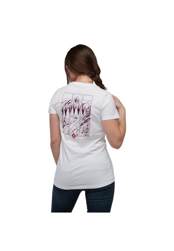 Koszulka Turystyczna Damska Black Diamond Multi Sport T-Shirt. Kolor: biały