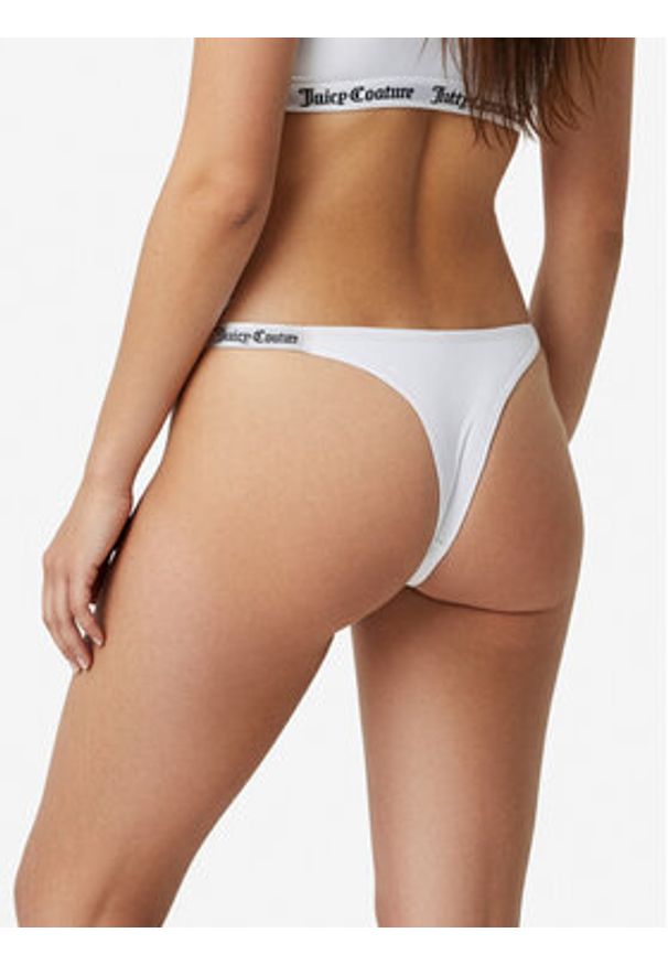 Juicy Couture Komplet stringów JCTTH225951 Kolorowy. Materiał: bawełna. Wzór: kolorowy